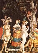 MANUEL, Niklaus The Judgment of Paris ag oil painting